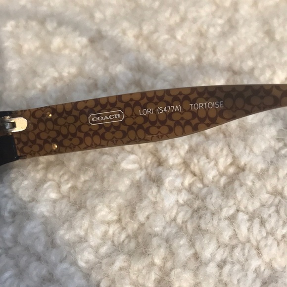 Coach Brown Tortoiseshell Sunglasses - Picture 2 of 3